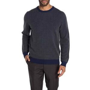 Toscano Crew Neck Long Sleeve Sweater Size XL - Galaxy Blue